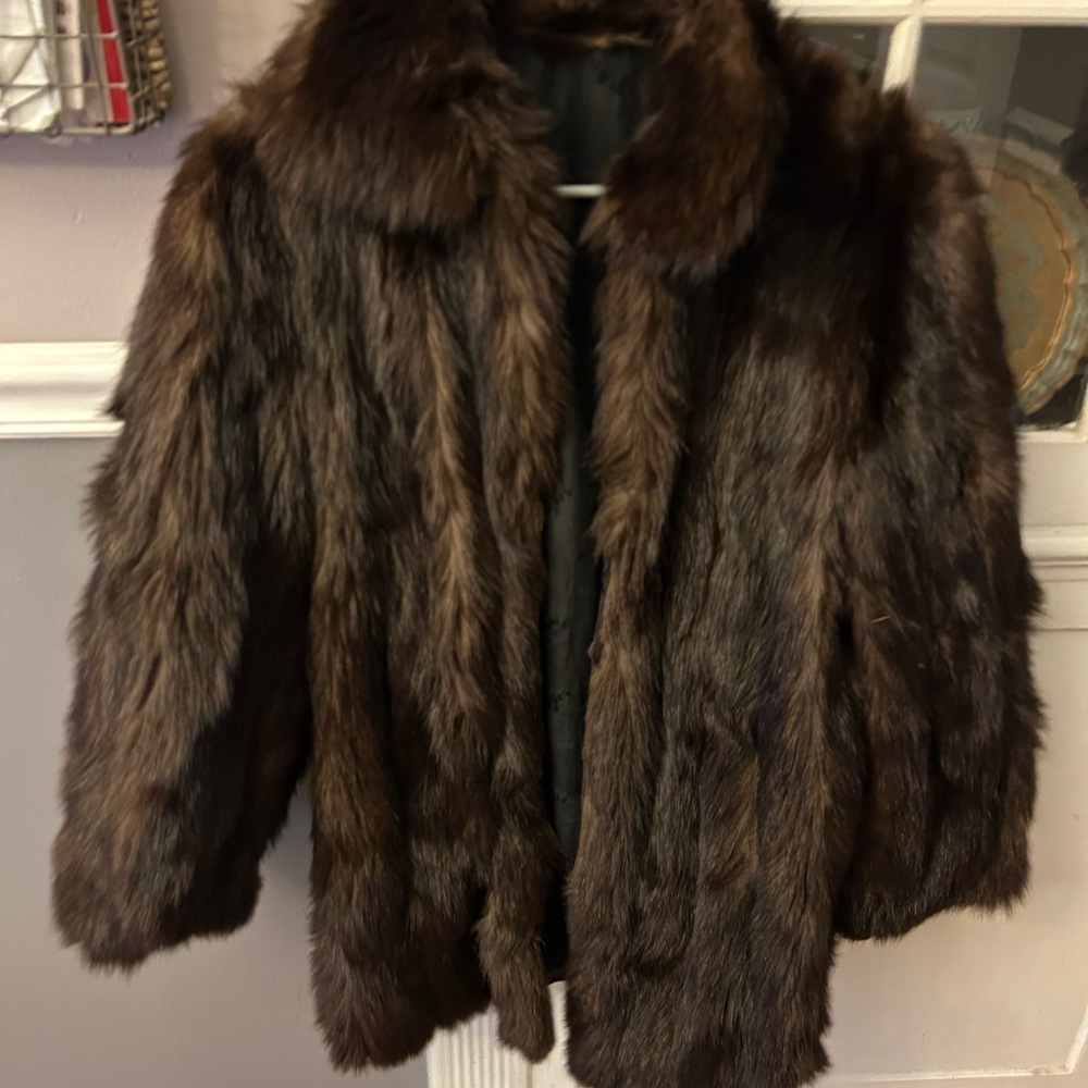 Luxurious Brown Fur Coat